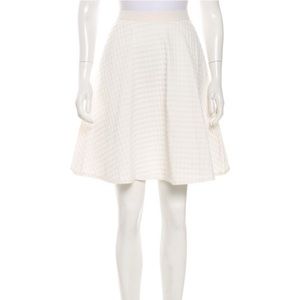 Theory A-line skirt, Size M, Ivory color